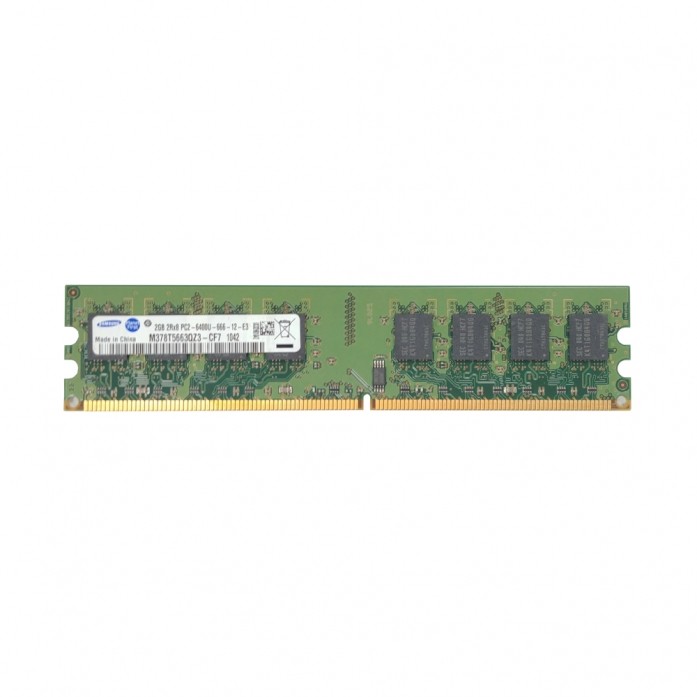 삼성 메모리, DDR2 DIMM, 2GB, PC2-6400U-666-12-E3 옵션 장착 - JECS Company Inc.